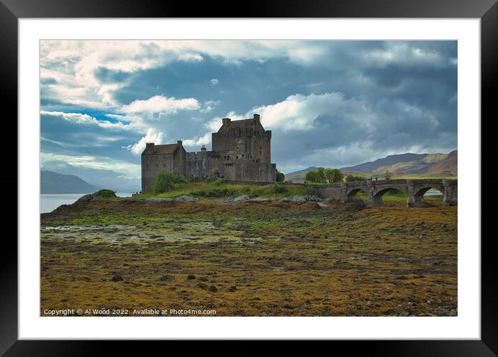 Eilean Donan Castle Framed Mounted Print by Al Wood