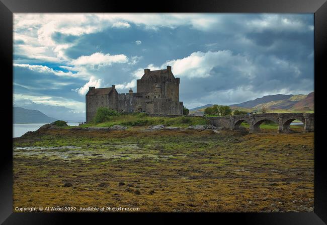 Eilean Donan Castle Framed Print by Al Wood