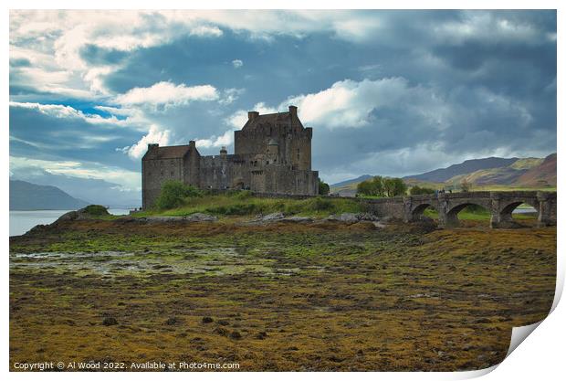Eilean Donan Castle Print by Al Wood