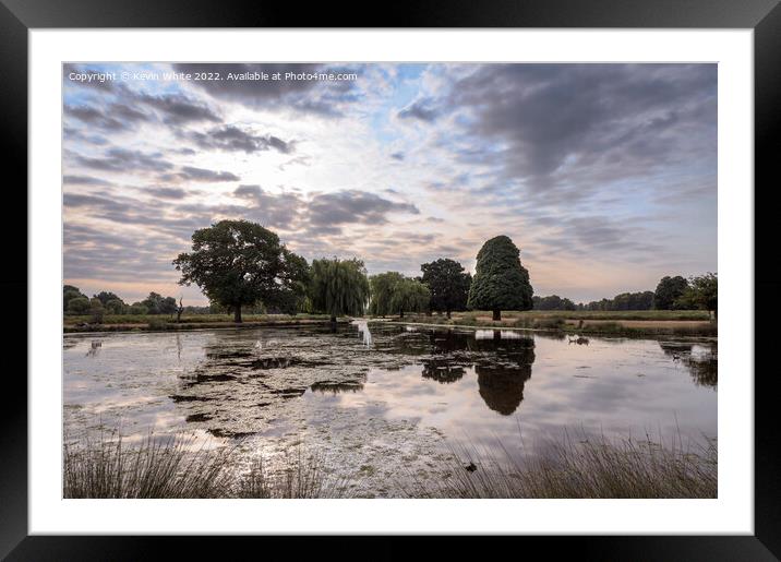 Magical skies Framed Mounted Print by Kevin White