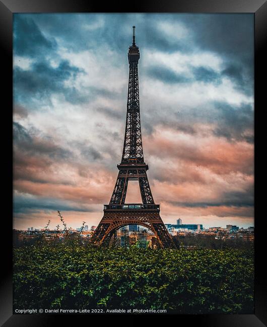 Trocadero Eiffel Tower Viewpoint, Paris Framed Print by Daniel Ferreira-Leite