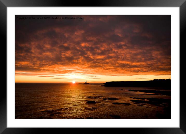 Here Comes Christmas Morning Framed Mounted Print by Jim Jones