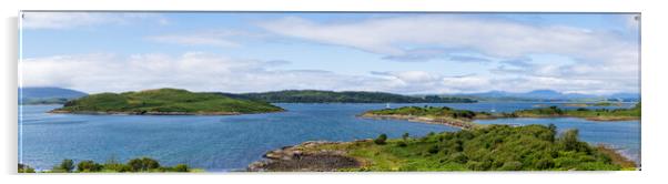 Craobh Haven Panorama 1 Acrylic by Tommy Dickson