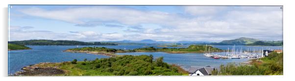 Craobh Haven Panorama 2 Acrylic by Tommy Dickson