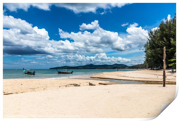 Bang Tao Beach, Phuket, Thailand Print by Kevin Hellon