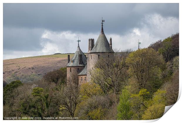 Castell Coch Print by Gale Jolly