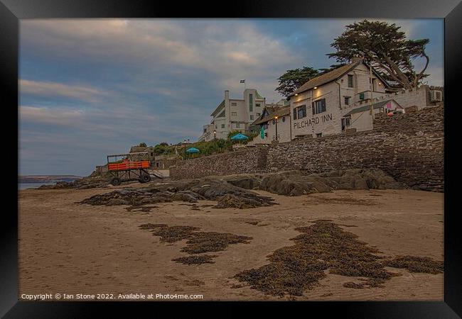 Burgh island  Framed Print by Ian Stone