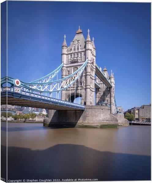 Tower Bridge Canvas Print by Stephen Coughlan