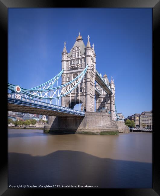 Tower Bridge Framed Print by Stephen Coughlan