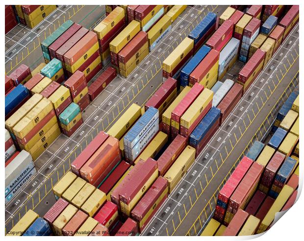 Containers Print by Paul Smith