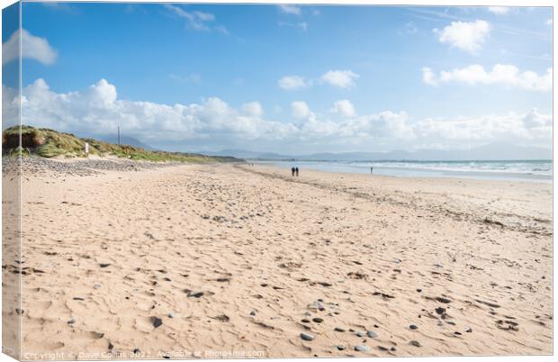 Banna Strand Beach in County Kerry, Ireland Canvas Print by Dave Collins