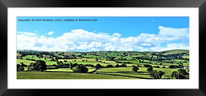 Majestic British Countryside Framed Mounted Print by Mark Chesters