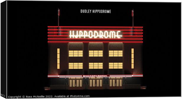 Dudley Hippodrome Canvas Print by Ross McNeillie