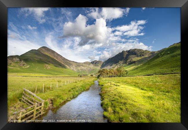 Haystack, Buttermere Framed Print by Simon Connellan