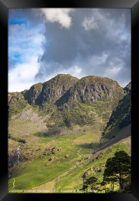 Haystacks, Buttermere Framed Print by Simon Connellan