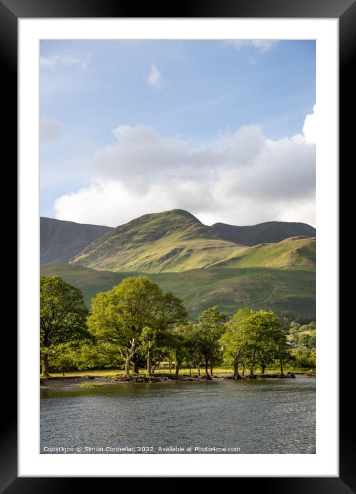Sunset over Buttermere Framed Mounted Print by Simon Connellan