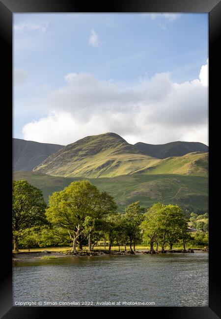 Sunset over Buttermere Framed Print by Simon Connellan