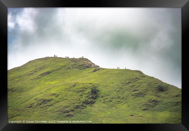 At the top, Catbells Framed Print by Simon Connellan