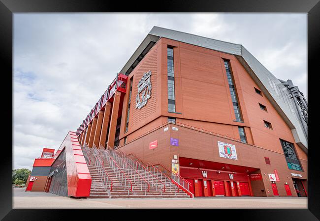 Liverpool FC main stand Framed Print by Jason Wells