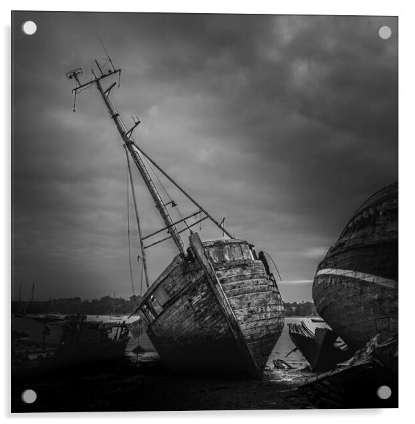 the Ghost Ship Acrylic by Andy Shackell