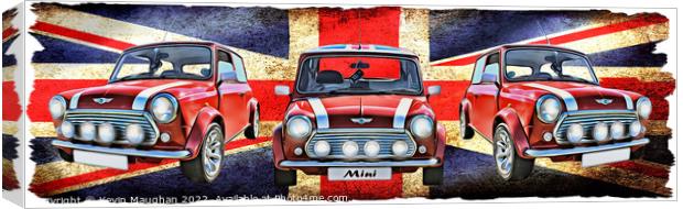 British Classic Mini - Redefined Canvas Print by Kevin Maughan