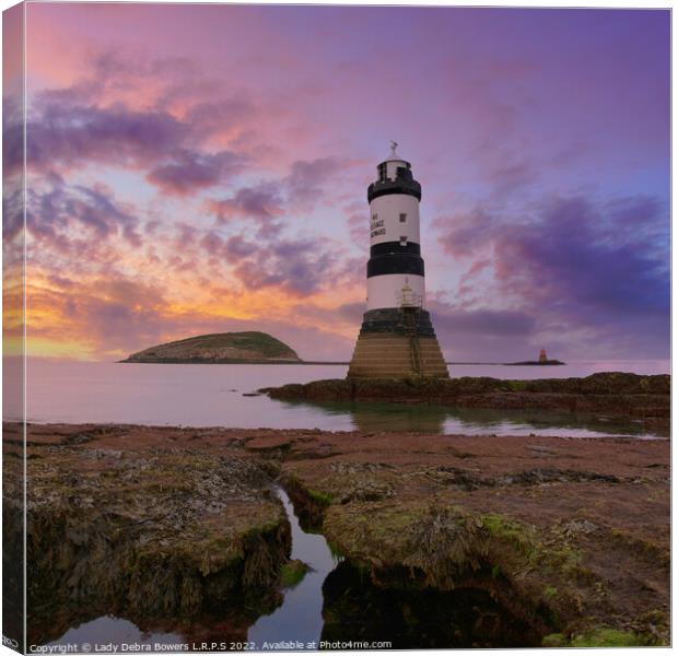 Penmon Point Anglesey  Canvas Print by Lady Debra Bowers L.R.P.S
