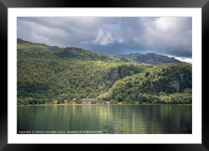 Lodore Falls Hotel, Derwentwater Framed Mounted Print by Simon Connellan