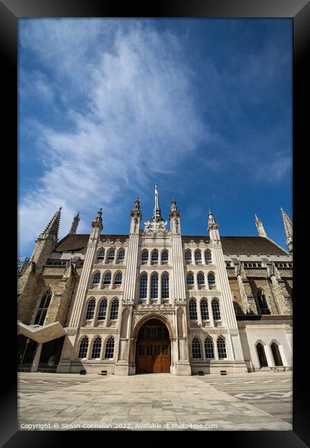 Guildhall, London  Framed Print by Simon Connellan