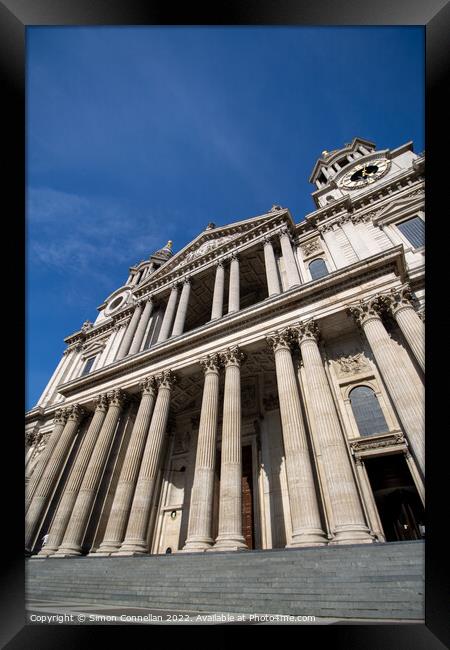 St Pauls Framed Print by Simon Connellan