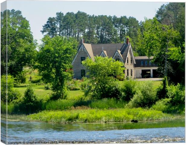 House in Pakenham Canvas Print by Stephanie Moore