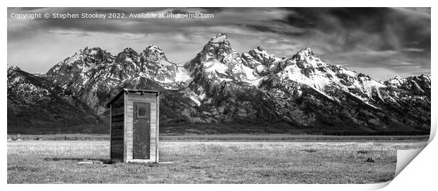 World's Most Scenic WC Print by Stephen Stookey