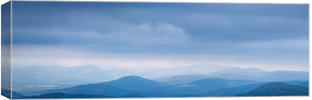 Snowdonia National Park Wales Ultra Wide Panoramic Canvas Print by Phil Durkin DPAGB BPE4