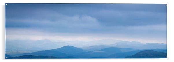 Snowdonia National Park Wales Ultra Wide Panoramic Acrylic by Phil Durkin DPAGB BPE4