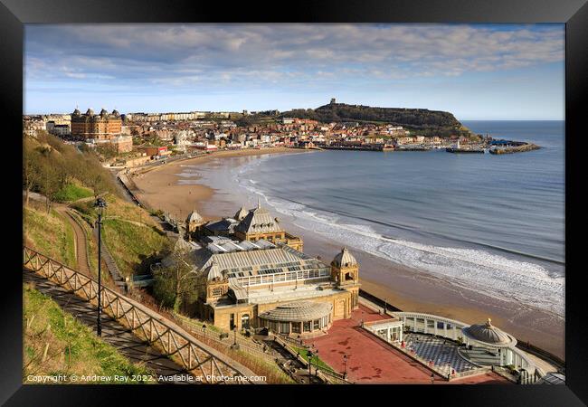 Scarborough  Framed Print by Andrew Ray