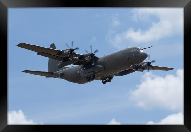 Hercules  C-130J ZH889 Framed Print by J Biggadike