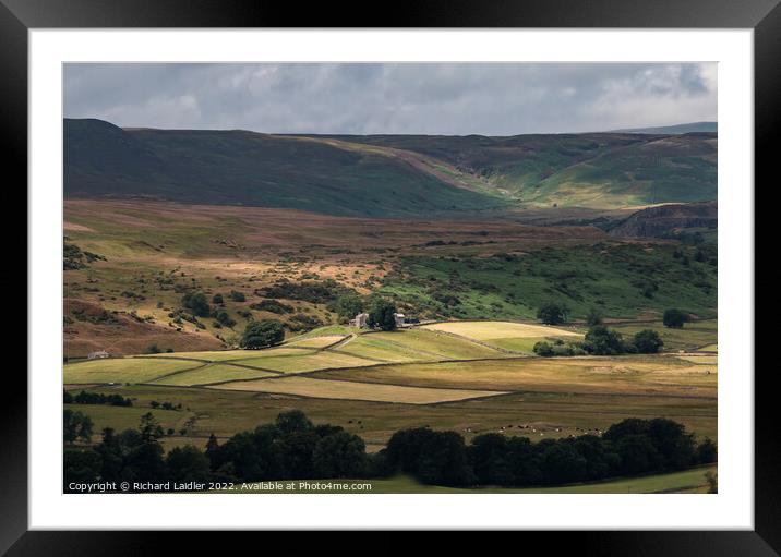 Spotlight on Hield House, Teesdale Framed Mounted Print by Richard Laidler