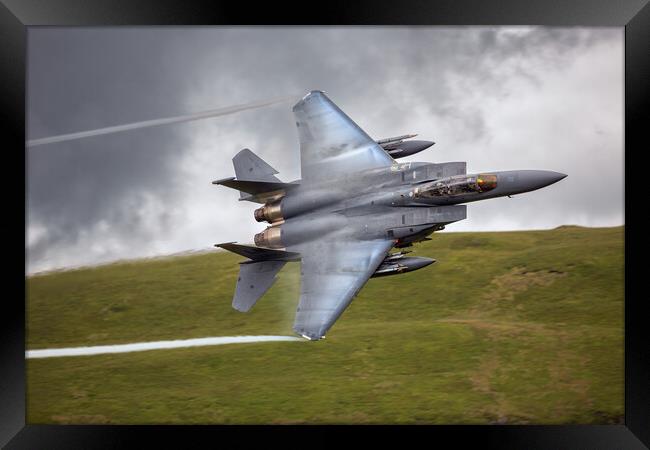 F15 E Strike Eagle Framed Print by Rory Trappe