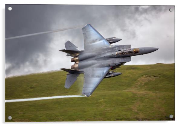 F15 E Strike Eagle Acrylic by Rory Trappe