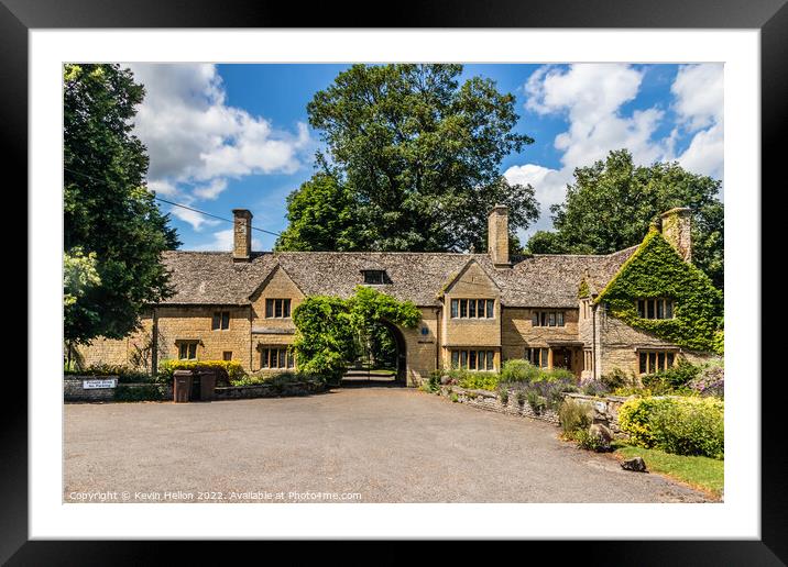 Prebendal House, Framed Mounted Print by Kevin Hellon