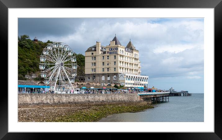 Grand Hotel Framed Mounted Print by Alan Tunnicliffe
