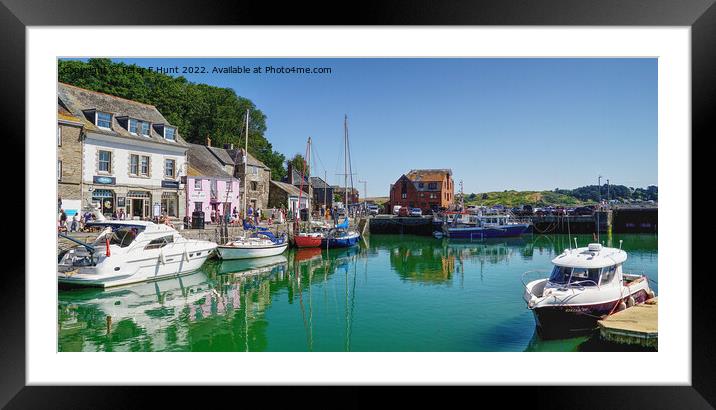 Padstow North Cornwall Framed Mounted Print by Peter F Hunt