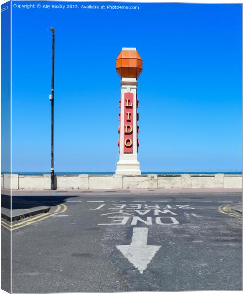Margate Lido Canvas Print by Kay Roxby
