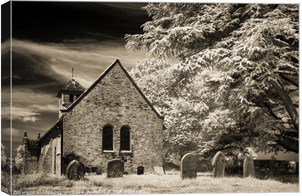 Old St Chads the church in the fields Canvas Print by Clive Ingram