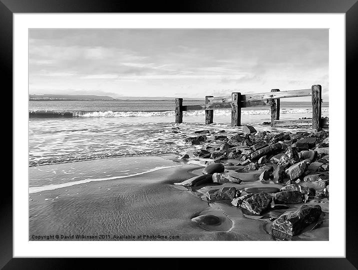 Mist clearing Framed Mounted Print by Dave Wilkinson North Devon Ph
