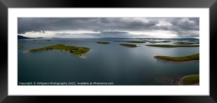 Clew Bay Framed Mounted Print by DiFigiano Photography