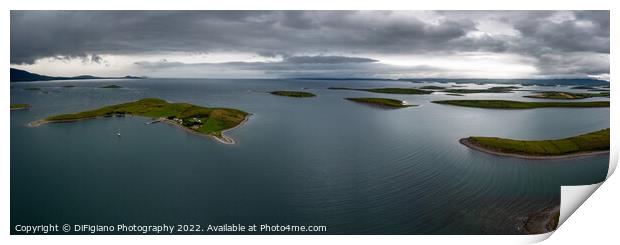 Clew Bay Print by DiFigiano Photography