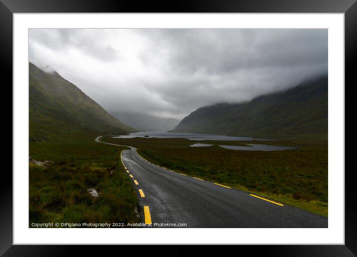 Doolough Valley Framed Mounted Print by DiFigiano Photography