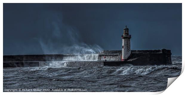 Storm in the Port Print by Richard Stoker