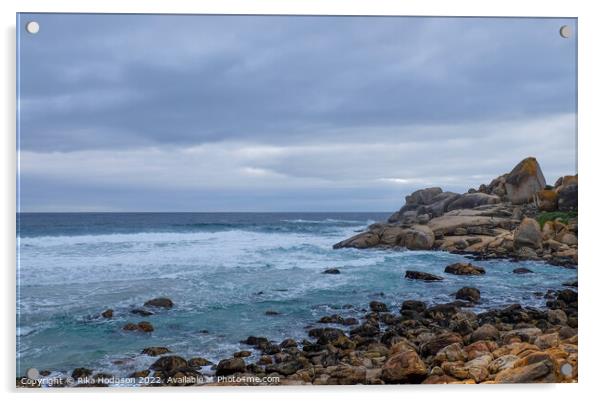 Atlantic seaboard, Seascape South Africa Acrylic by Rika Hodgson