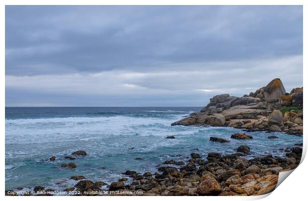 Atlantic seaboard, Seascape South Africa Print by Rika Hodgson